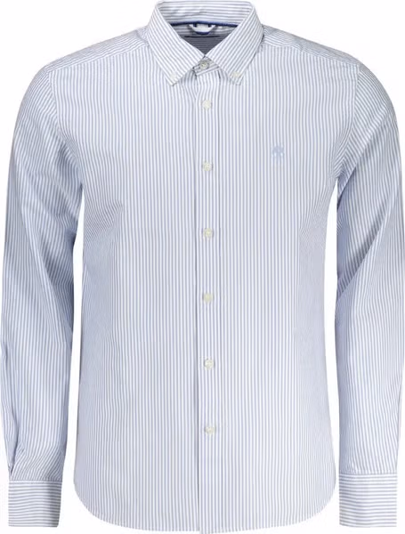 White Cotton Men Shirt