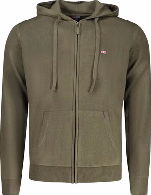 Verde Poliammide Men Cardigan