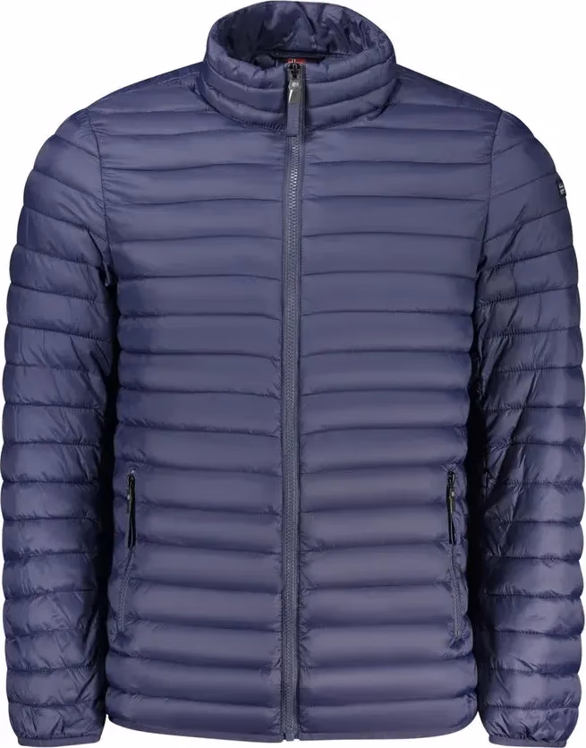 Blu Poliammide Men's Jacket