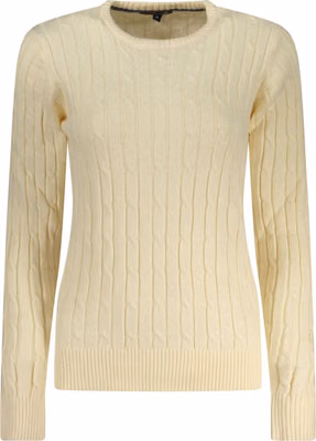 Bianco Viscosa Donna Maglia
