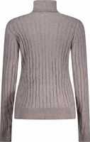 Grey Viscosa Women Sweater 2