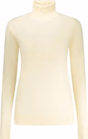 Bianco Viscosa Donna Maglia 1