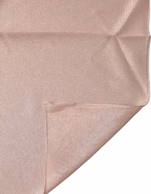 Light Pink Silk Blend Square Foulard 87.5cm x86.5cm Scarf