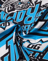 Multicolor DG Royals Square Foulard 51.5cm x 51cm Scarf 2
