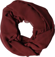 Maroon Silk Stole Neck Wrap Shawl Men 200cm x 130cm  Scarf 3