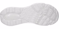 White Fabric Athletic Sneakers 5