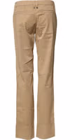 Beige Straight Cotton Stretch Chino Pants 2