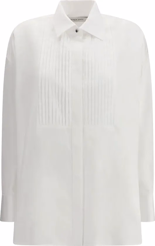 White Cotton Dress Shirt