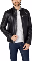 Black Lamb Leather Leather Jacket 1