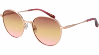 Rose Gold Metal Sunglasses 1