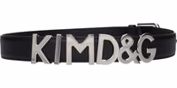 Black Leather Regular Belt 2