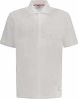 White Cotton Polo Shirt 1