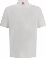 White Cotton Polo Shirt 2