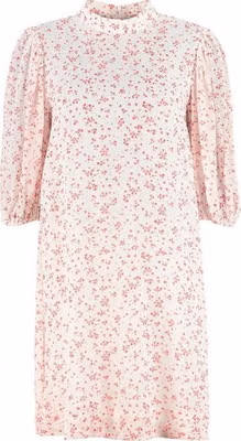White Viscose Casual Dress