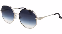 Silver Metal Sunglasses 1