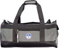 Grigio Polyester Men's Duffle Bag 1