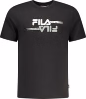 Black Cotton Men T-Shirt 1