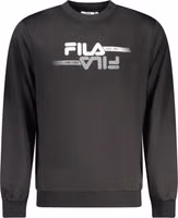 Black Polyester Men Sweatshirt 1