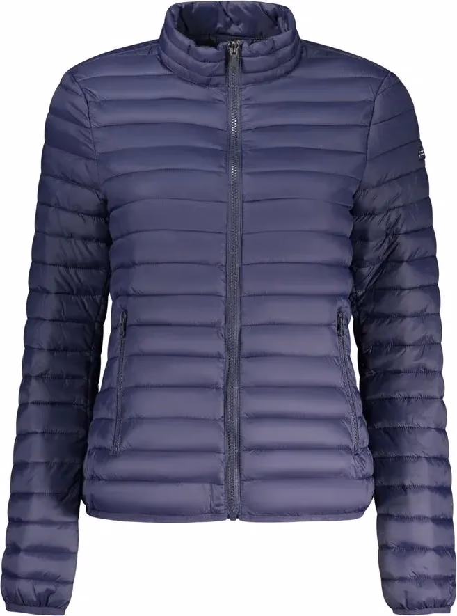 Blu Poliammide Women Jacket