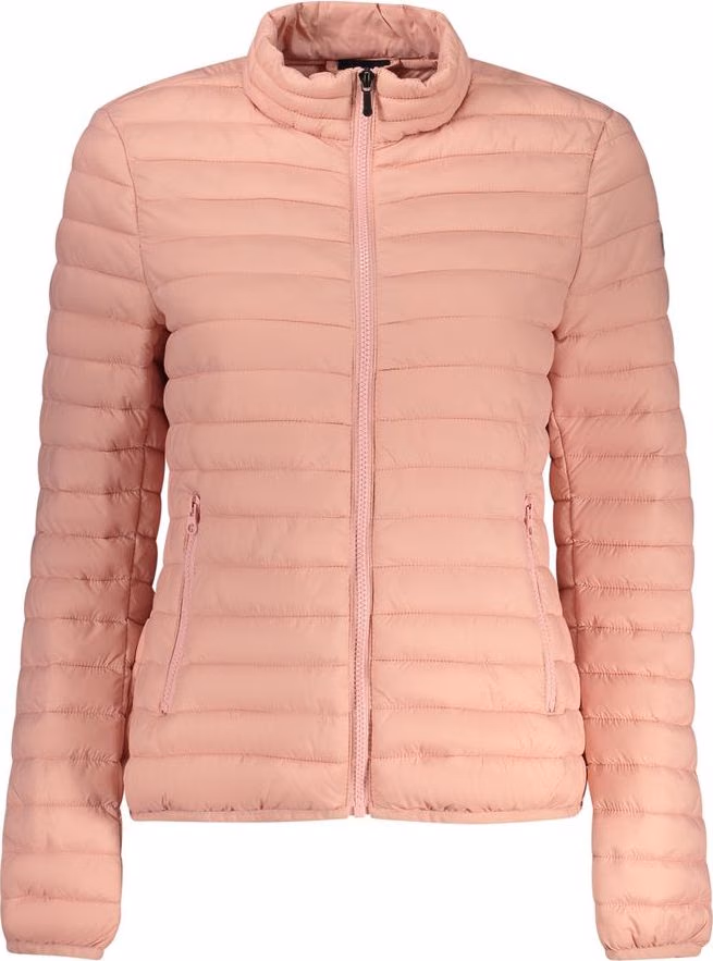 سترة نسائية وردية من البولياميد