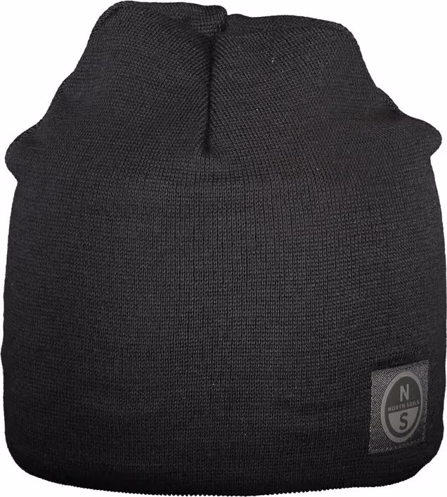 Black Wool Men Cap