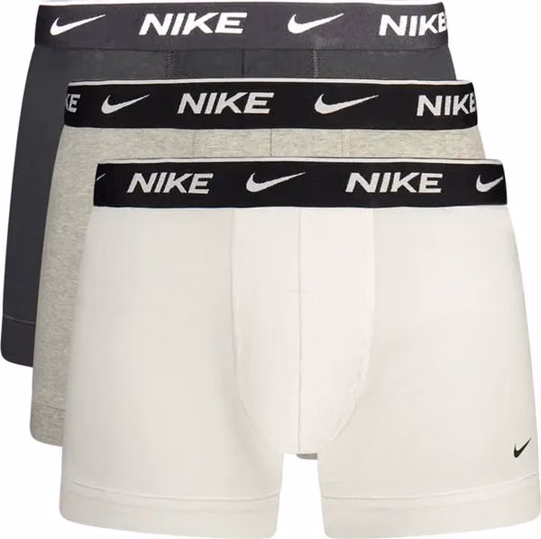 Grey Cotton Men Boxer Short