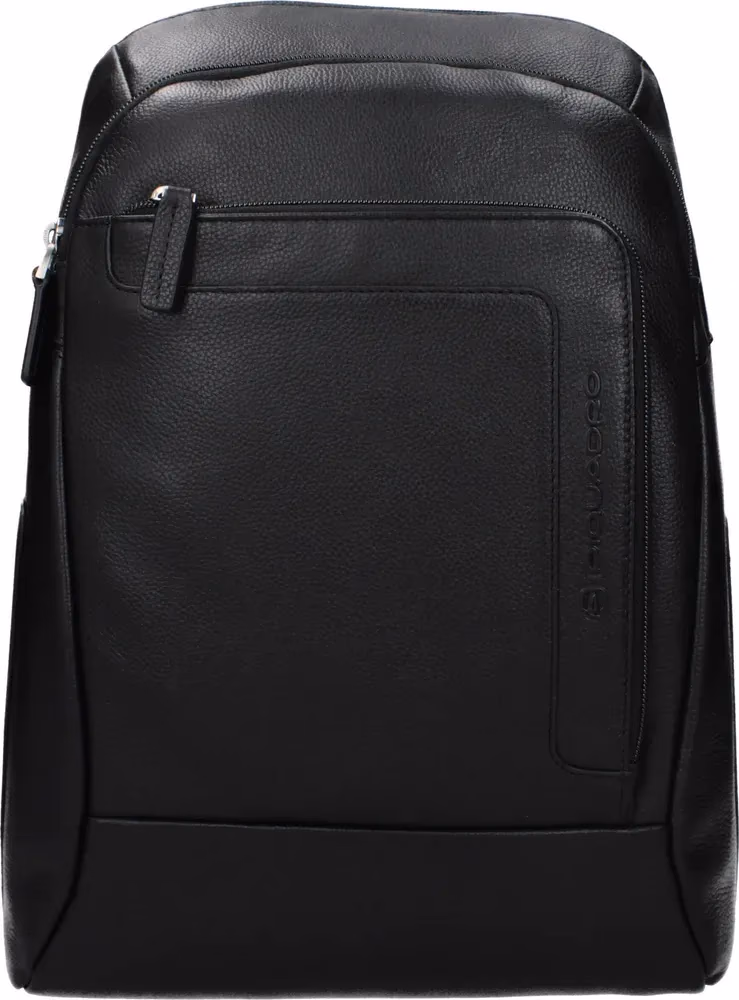 Black Leather Backpack