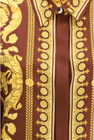 Bordeaux Silk Pattern Shirt 3