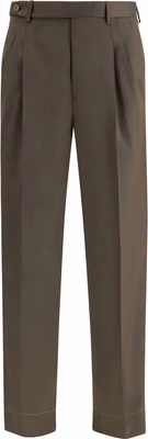 Bicolor Wool Oves Aries Casual Pants